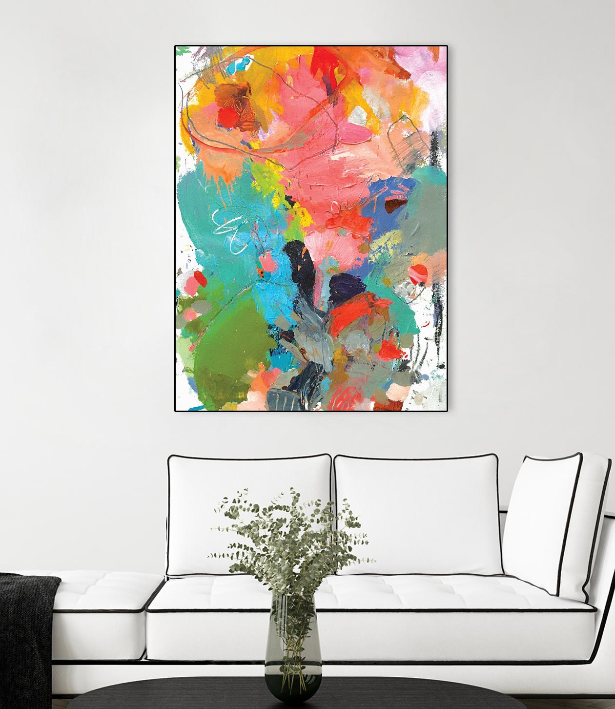 Pear by Niya Christine on GIANT ART - multicolor abstracts, contemporary