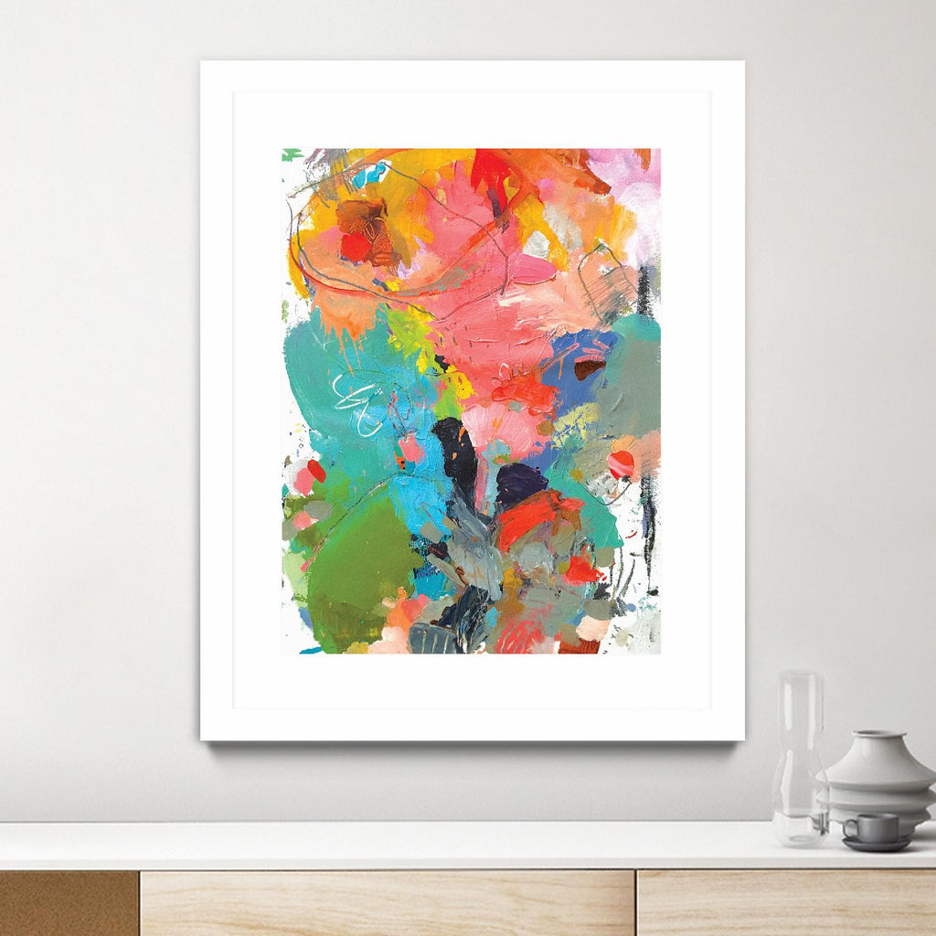 Pear by Niya Christine on GIANT ART - multicolor abstracts, contemporary