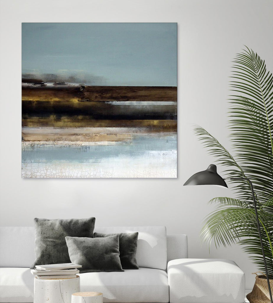 Distant Shore by Susan Cordes on GIANT ART - multi abstracts, contemporary