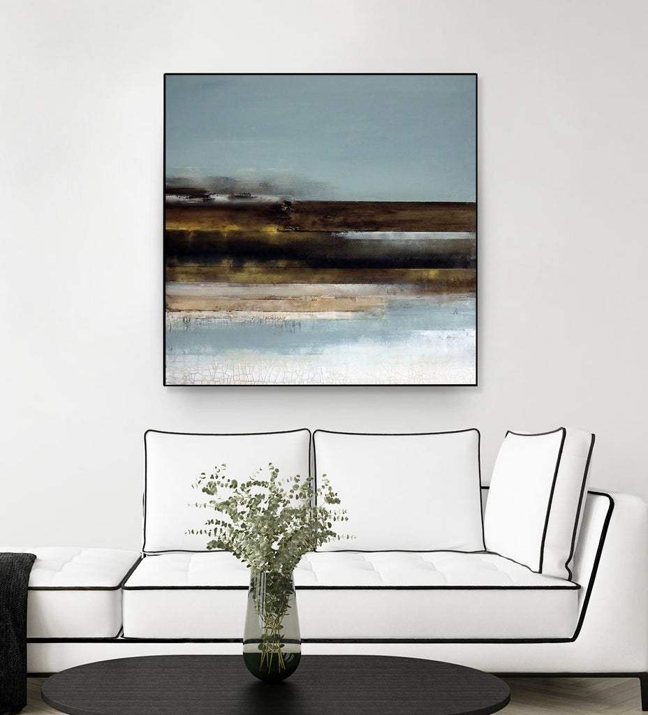 Distant Shore by Susan Cordes on GIANT ART - multi abstracts, contemporary