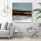 Distant Shore by Susan Cordes on GIANT ART - multi abstracts, contemporary