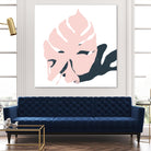 Pink Protector by Niya Christine on GIANT ART - pink contemporary, floral/still life, leaves