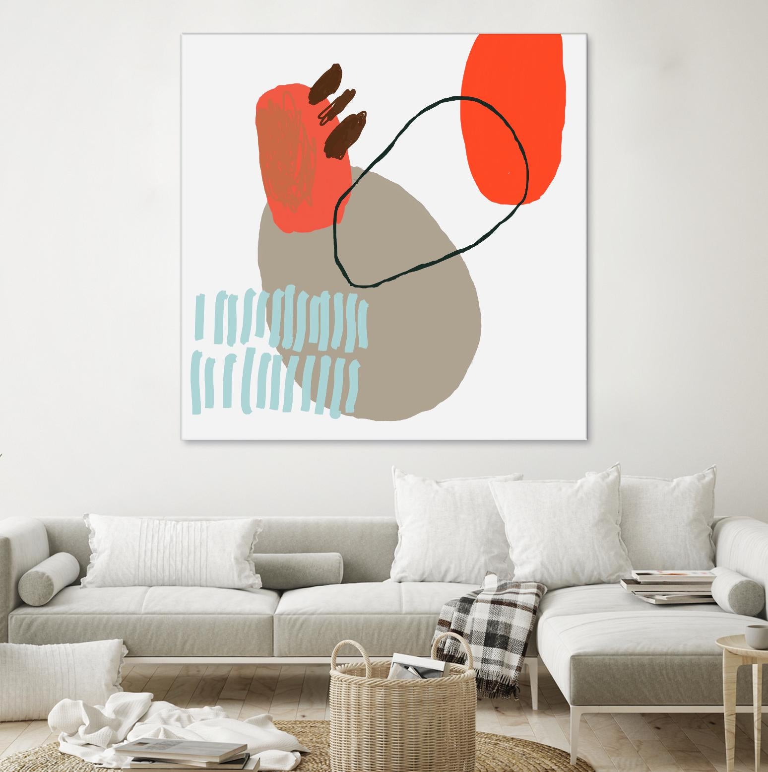 Marking The Days by Niya Christine on GIANT ART - multi abstracts, contemporary, floral/still life