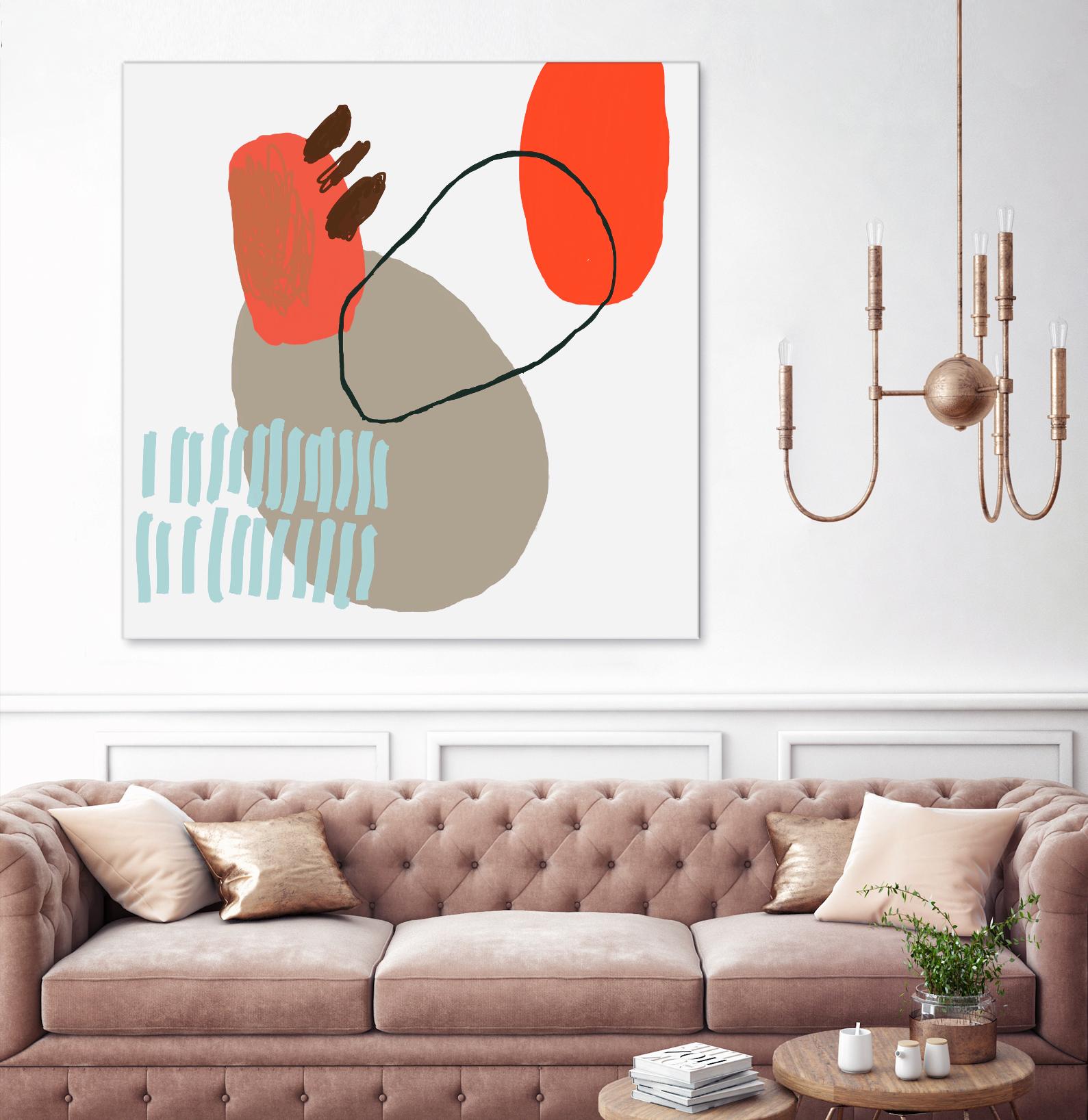 Marking The Days by Niya Christine on GIANT ART - multi abstracts, contemporary, floral/still life