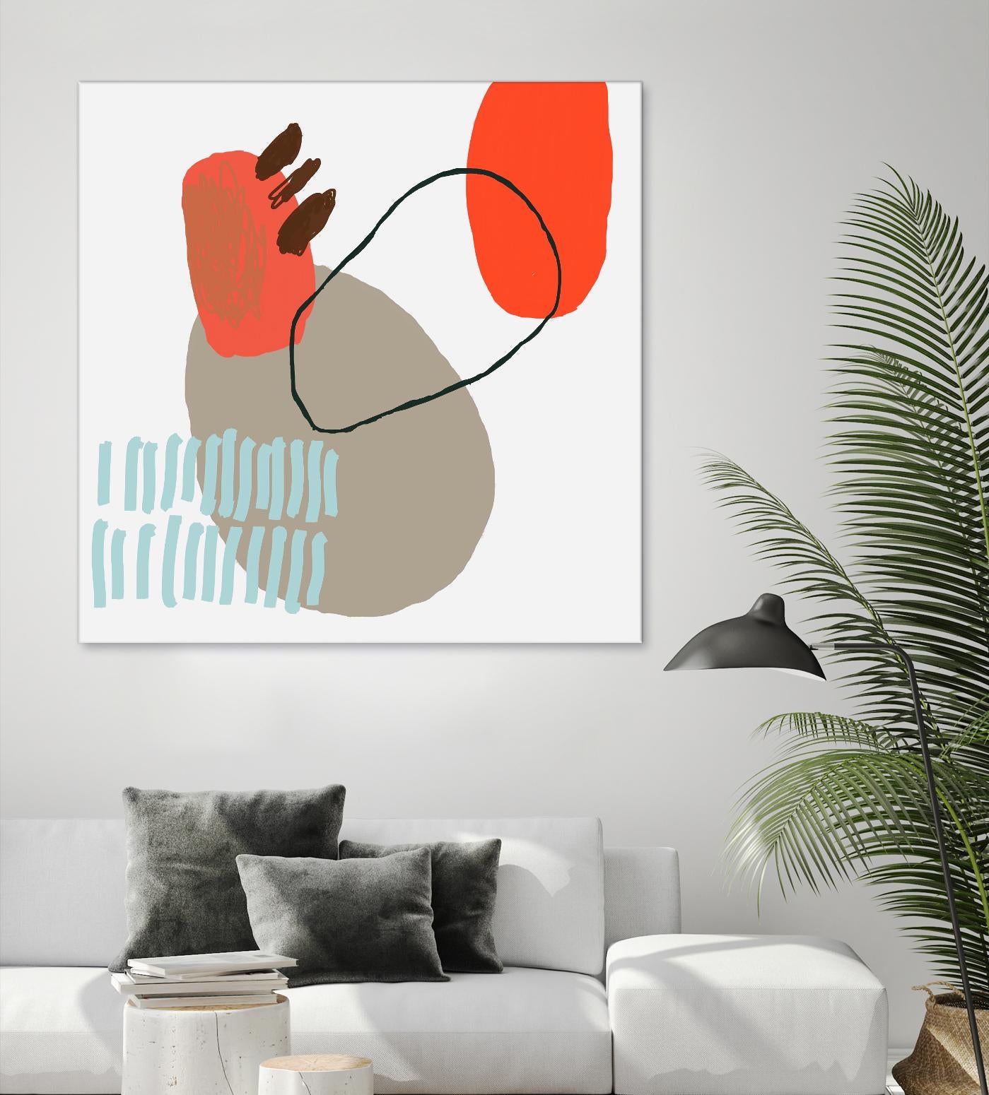 Marking The Days by Niya Christine on GIANT ART - multi abstracts, contemporary, floral/still life