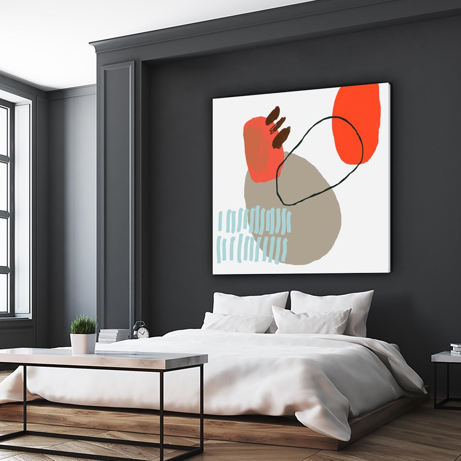 Marking The Days by Niya Christine on GIANT ART - multi abstracts, contemporary, floral/still life