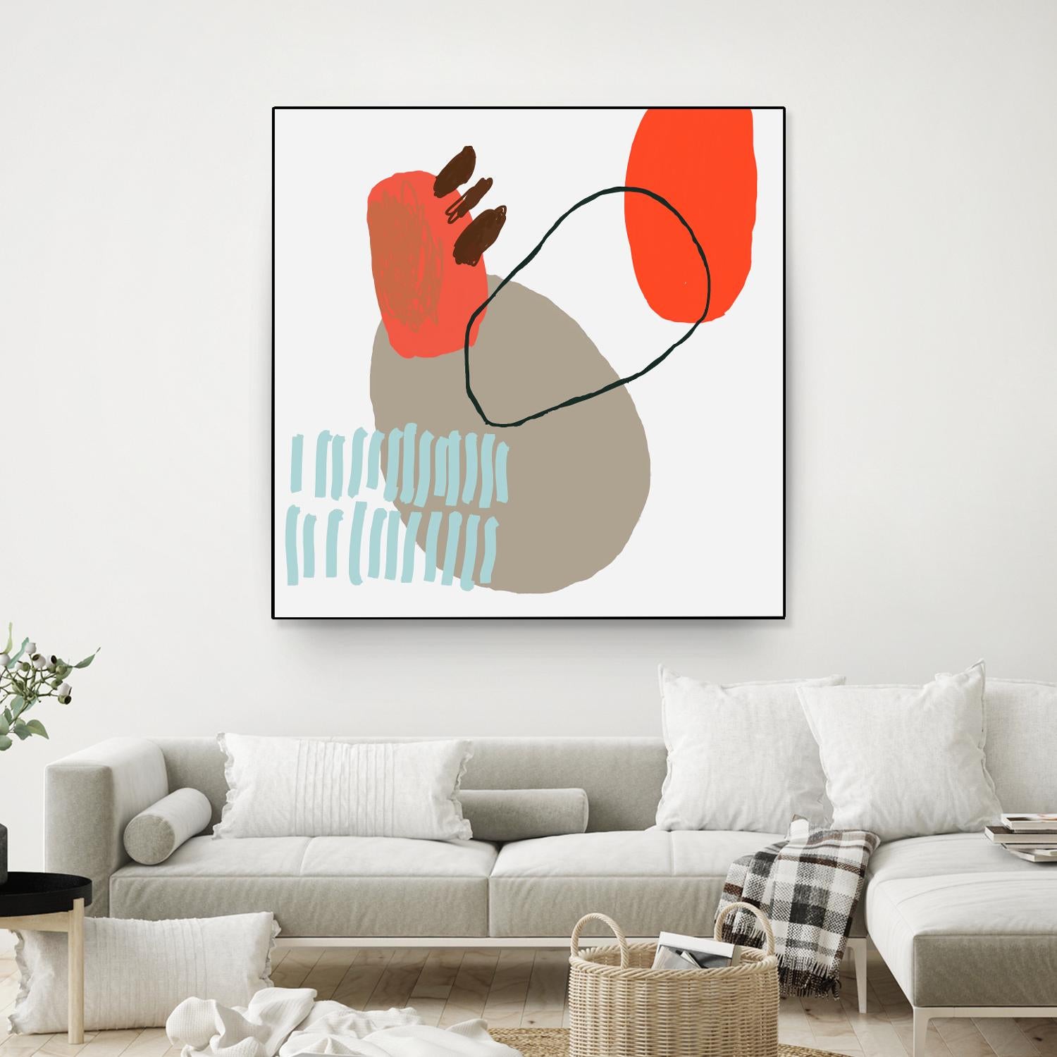 Marking The Days by Niya Christine on GIANT ART - multi abstracts, contemporary, floral/still life