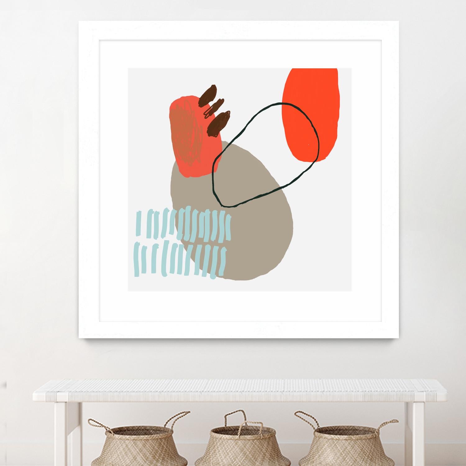 Marking The Days by Niya Christine on GIANT ART - multi abstracts, contemporary, floral/still life