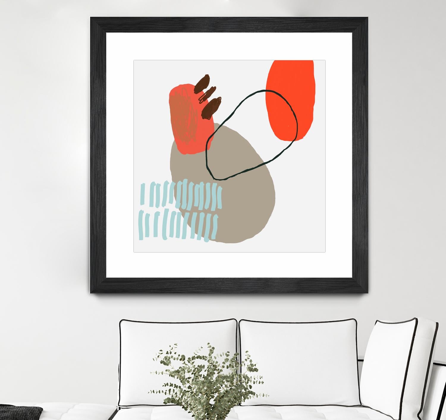 Marking The Days by Niya Christine on GIANT ART - multi abstracts, contemporary, floral/still life