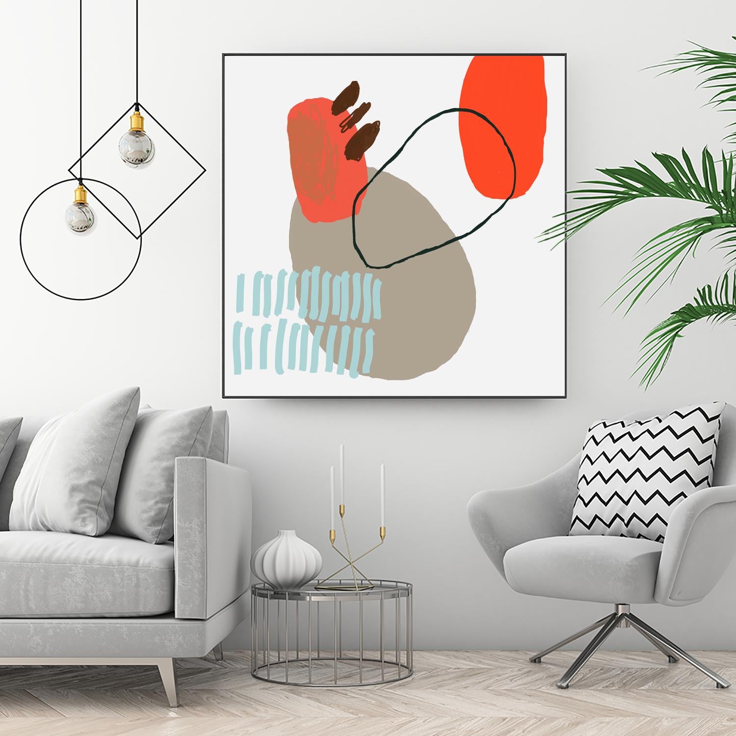 Marking The Days by Niya Christine on GIANT ART - multi abstracts, contemporary, floral/still life