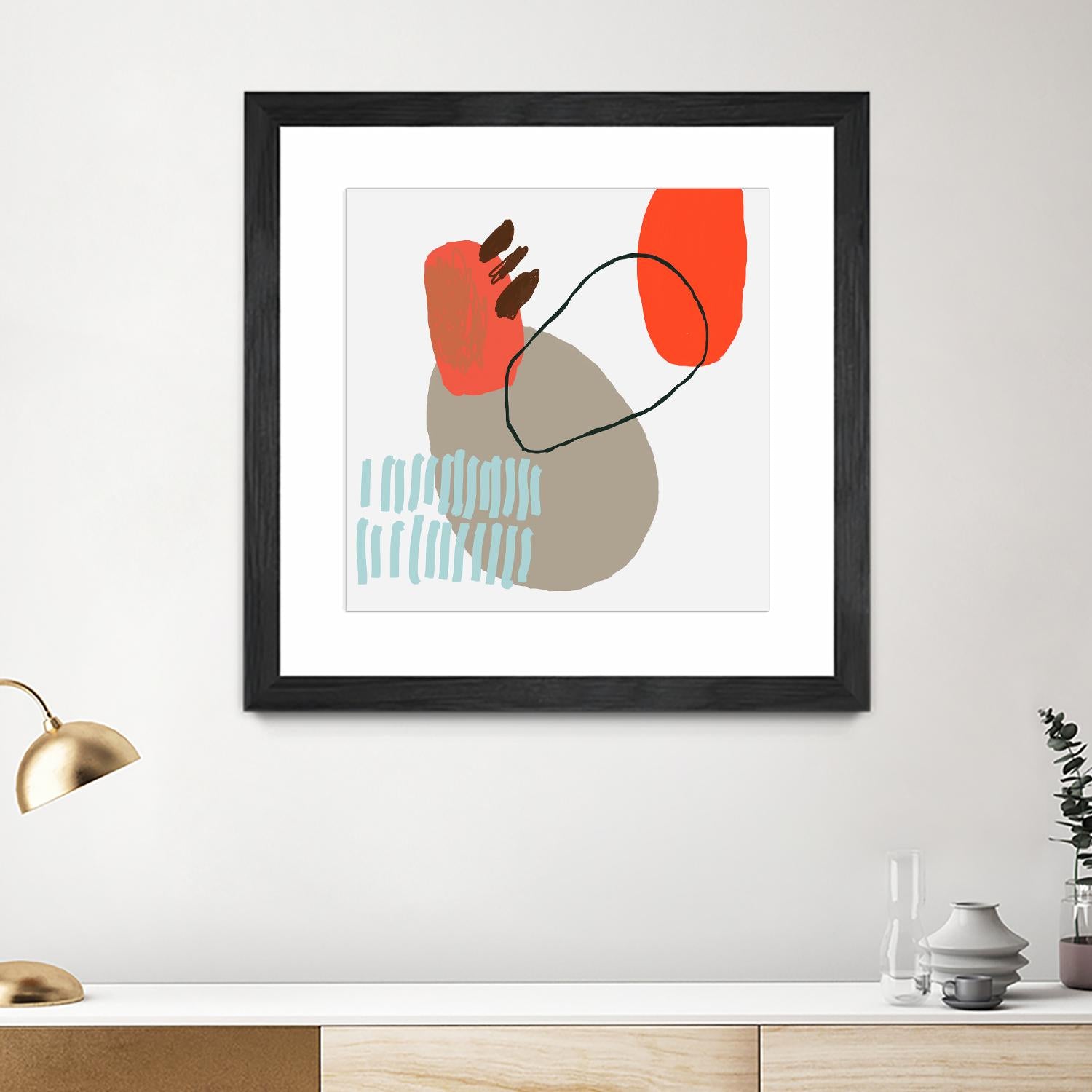 Marking The Days by Niya Christine on GIANT ART - multi abstracts, contemporary, floral/still life