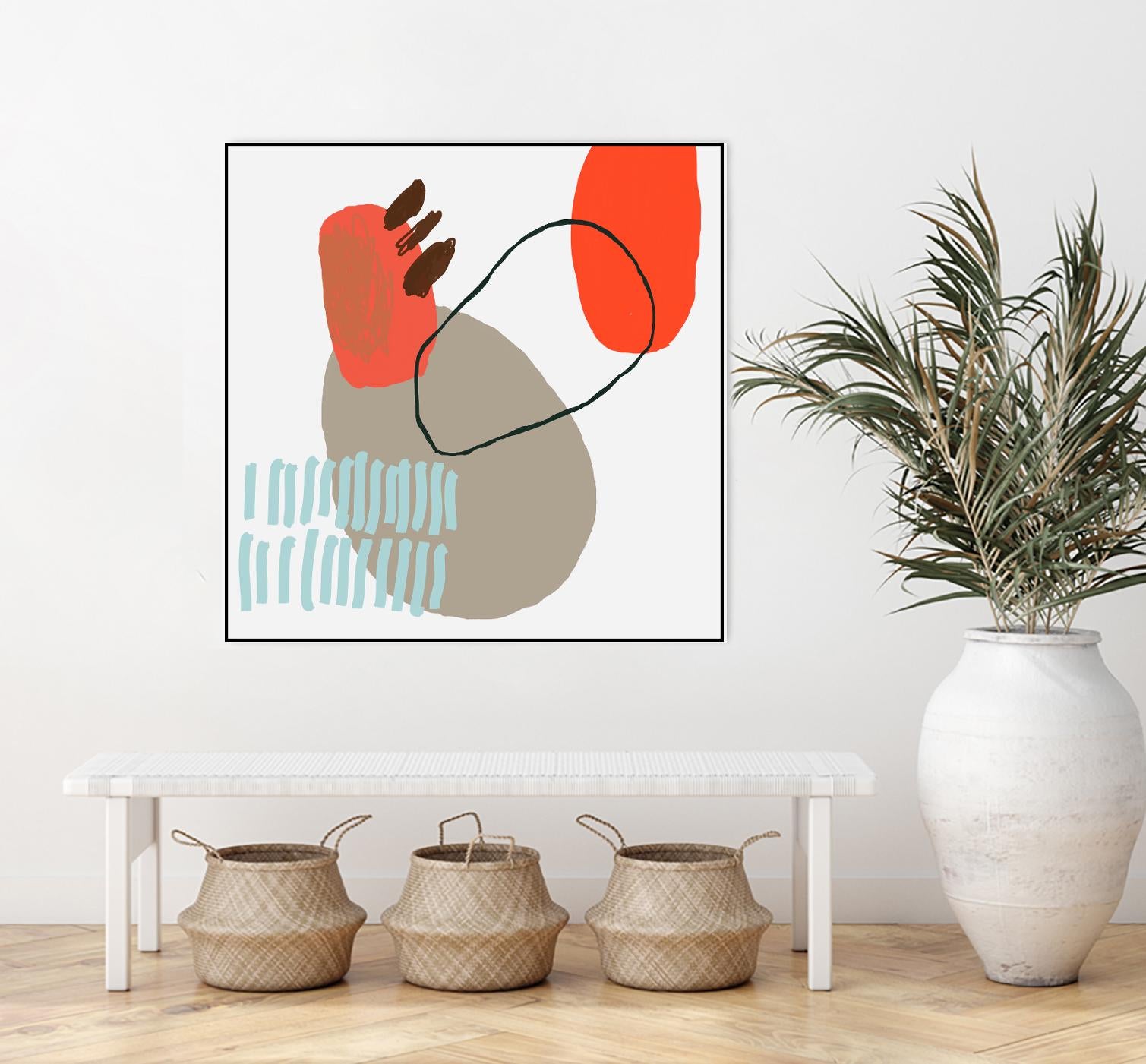 Marking The Days by Niya Christine on GIANT ART - multi abstracts, contemporary, floral/still life