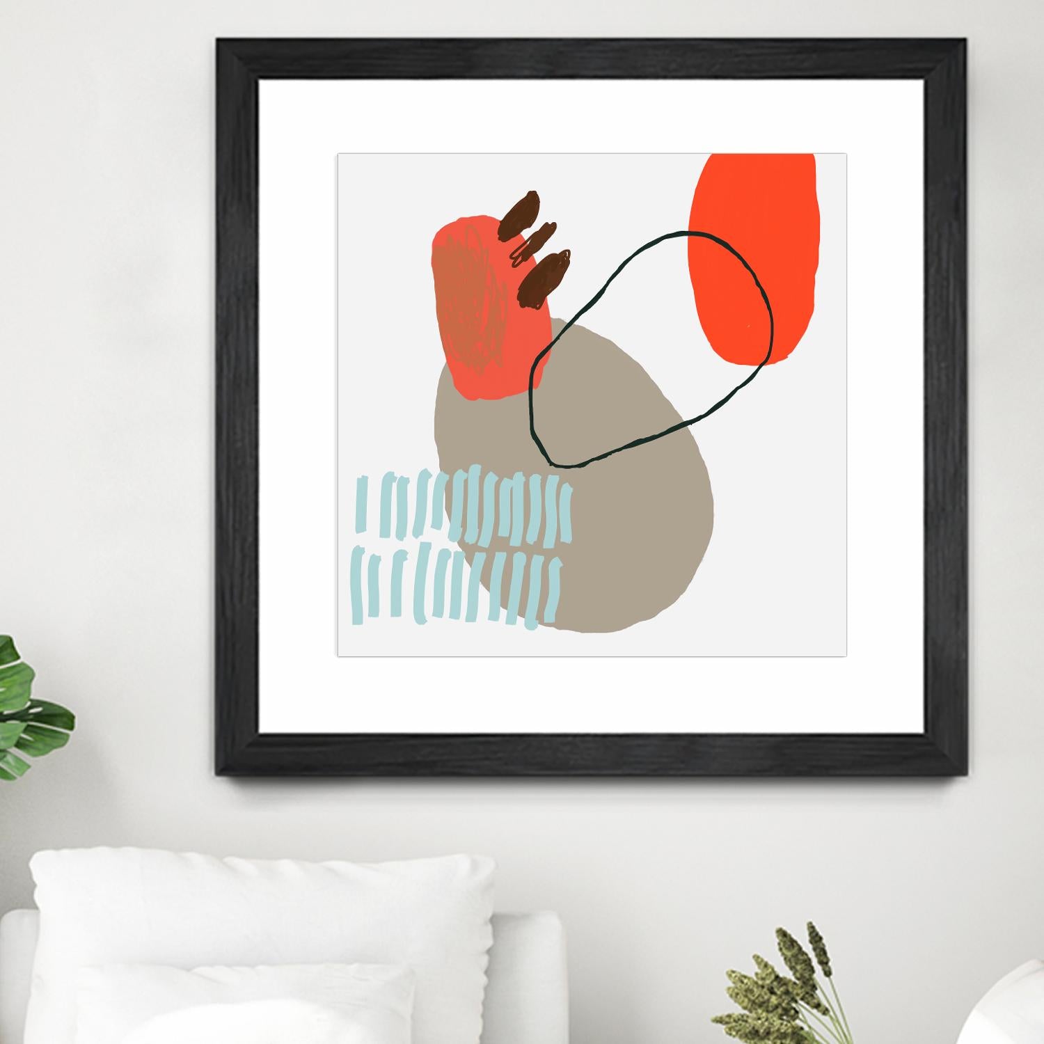 Marking The Days by Niya Christine on GIANT ART - multi abstracts, contemporary, floral/still life