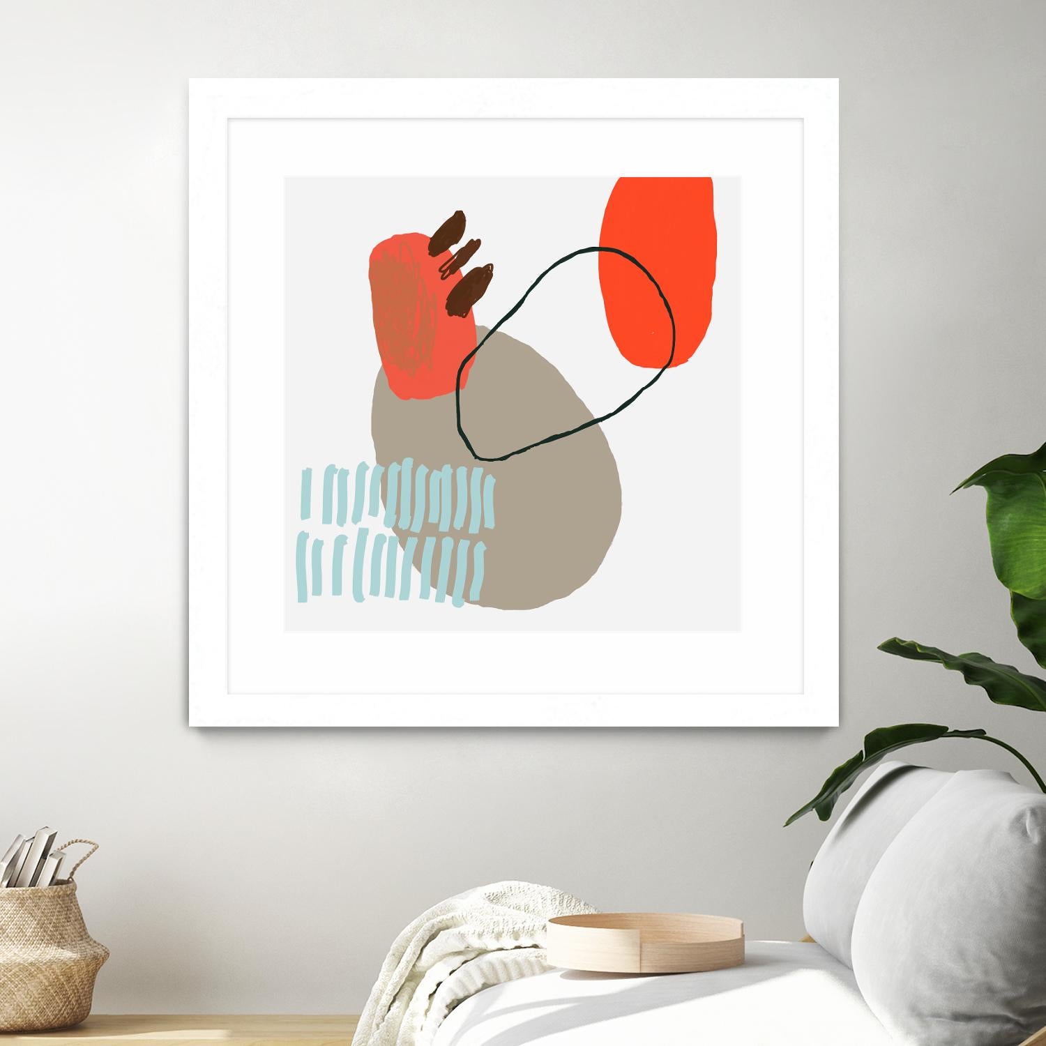 Marking The Days by Niya Christine on GIANT ART - multi abstracts, contemporary, floral/still life