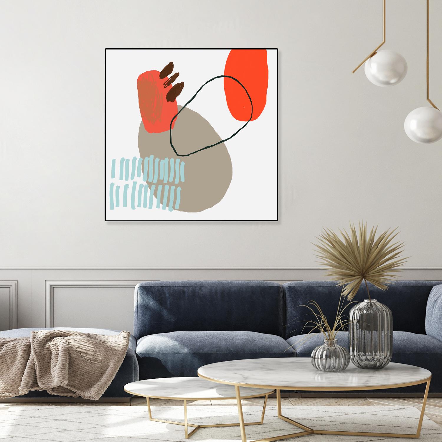 Marking The Days by Niya Christine on GIANT ART - multi abstracts, contemporary, floral/still life