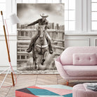 Ride ‘Em Cowgirl by Lisa Dearing on GIANT ART - multicolor photography; animals; figurative