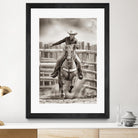 Ride ‘Em Cowgirl by Lisa Dearing on GIANT ART - multicolor photography; animals; figurative
