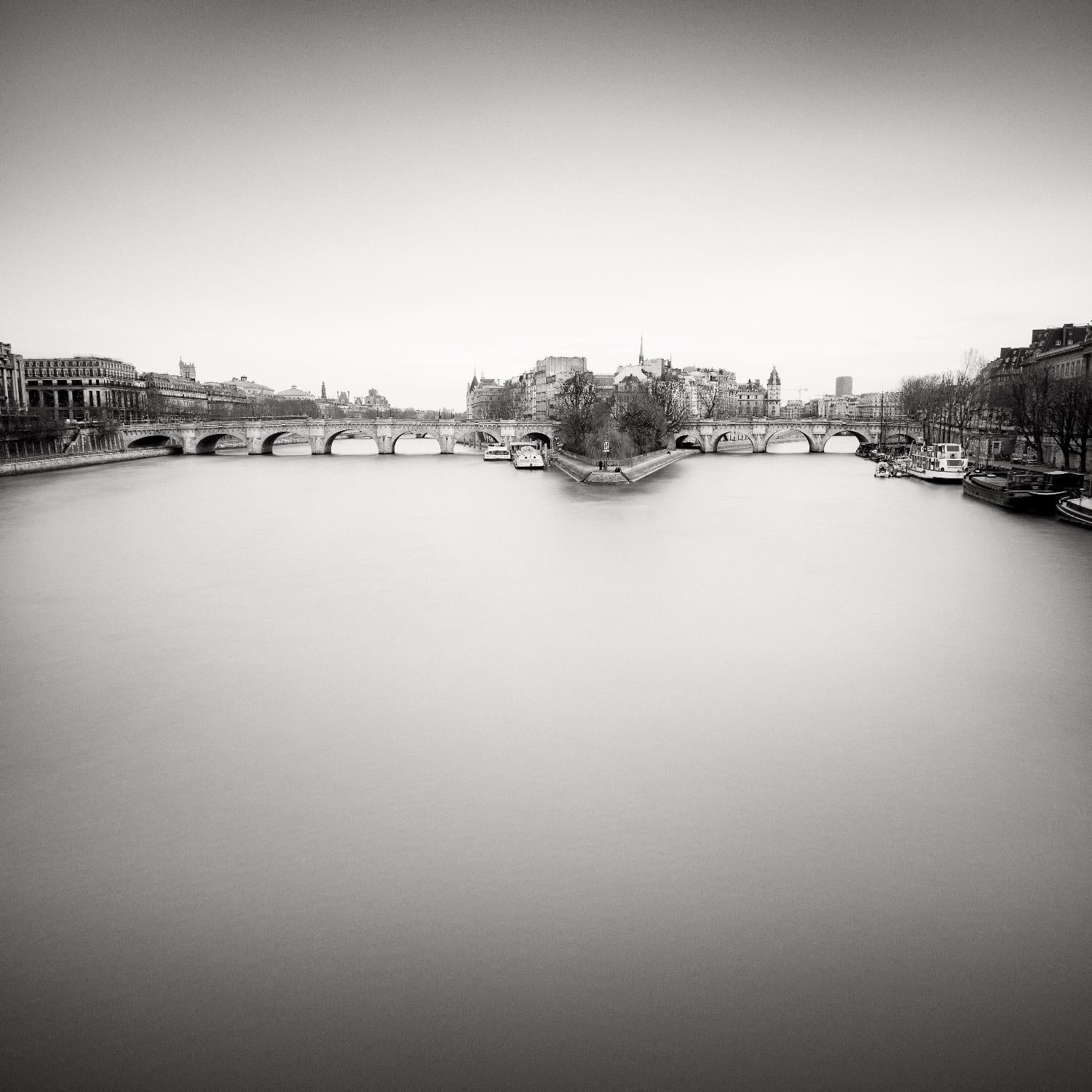 Ile de la Cité par Wilco Dragt sur GIANT ART - photographie multicolore ; paysages ; personnes/lieux