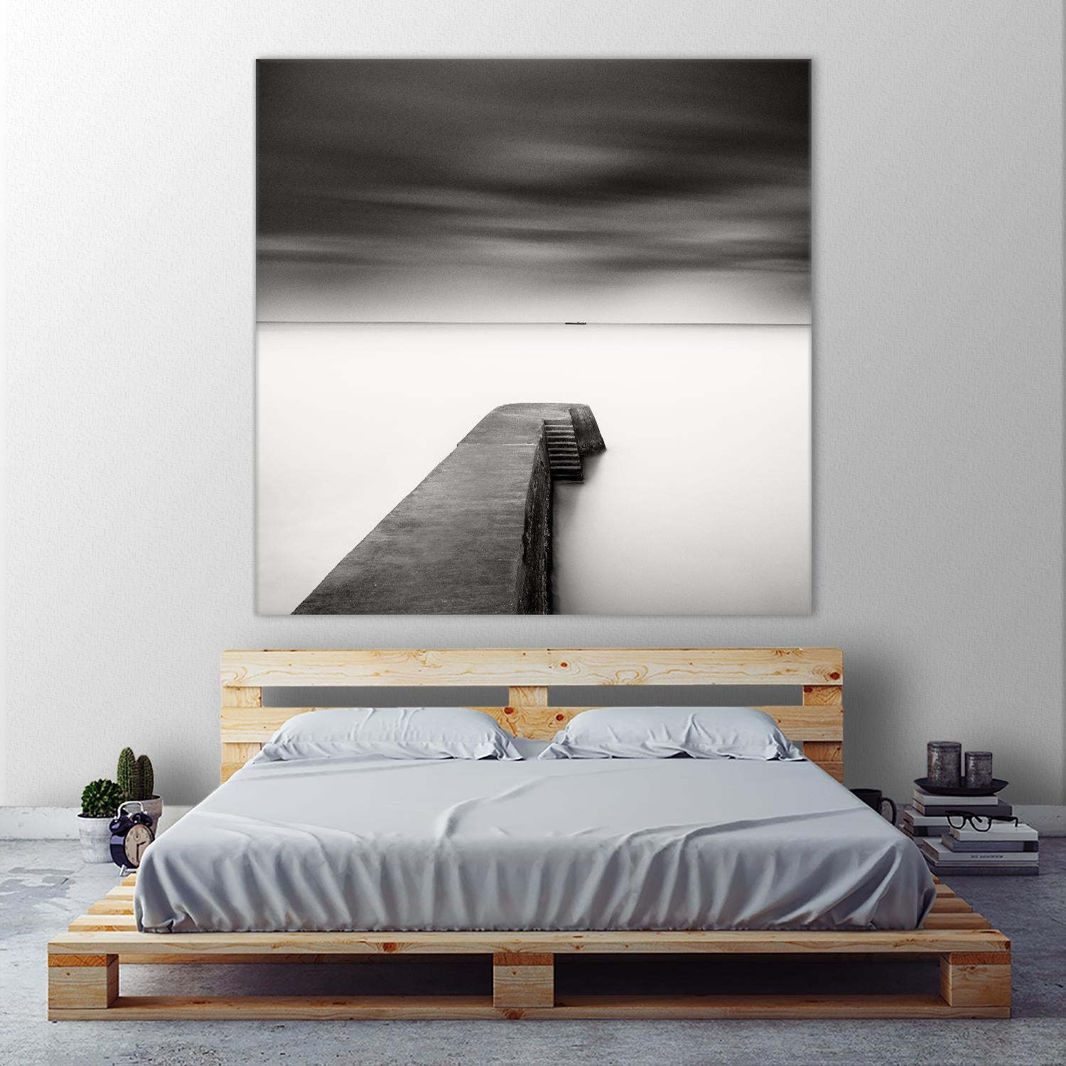 The Jetty-Study #1 by Wilco Dragt on GIANT ART - multicolor photography; coastal; landscapes