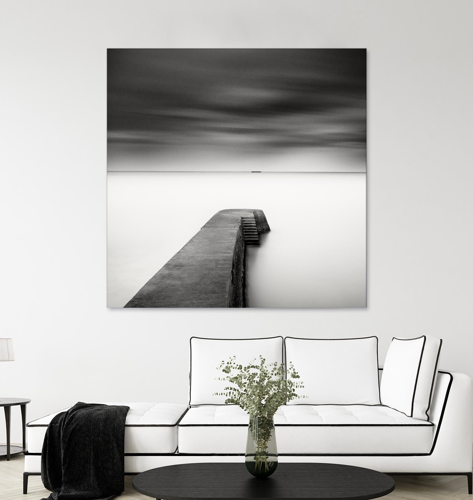 The Jetty-Study #1 by Wilco Dragt on GIANT ART - multicolor photography; coastal; landscapes