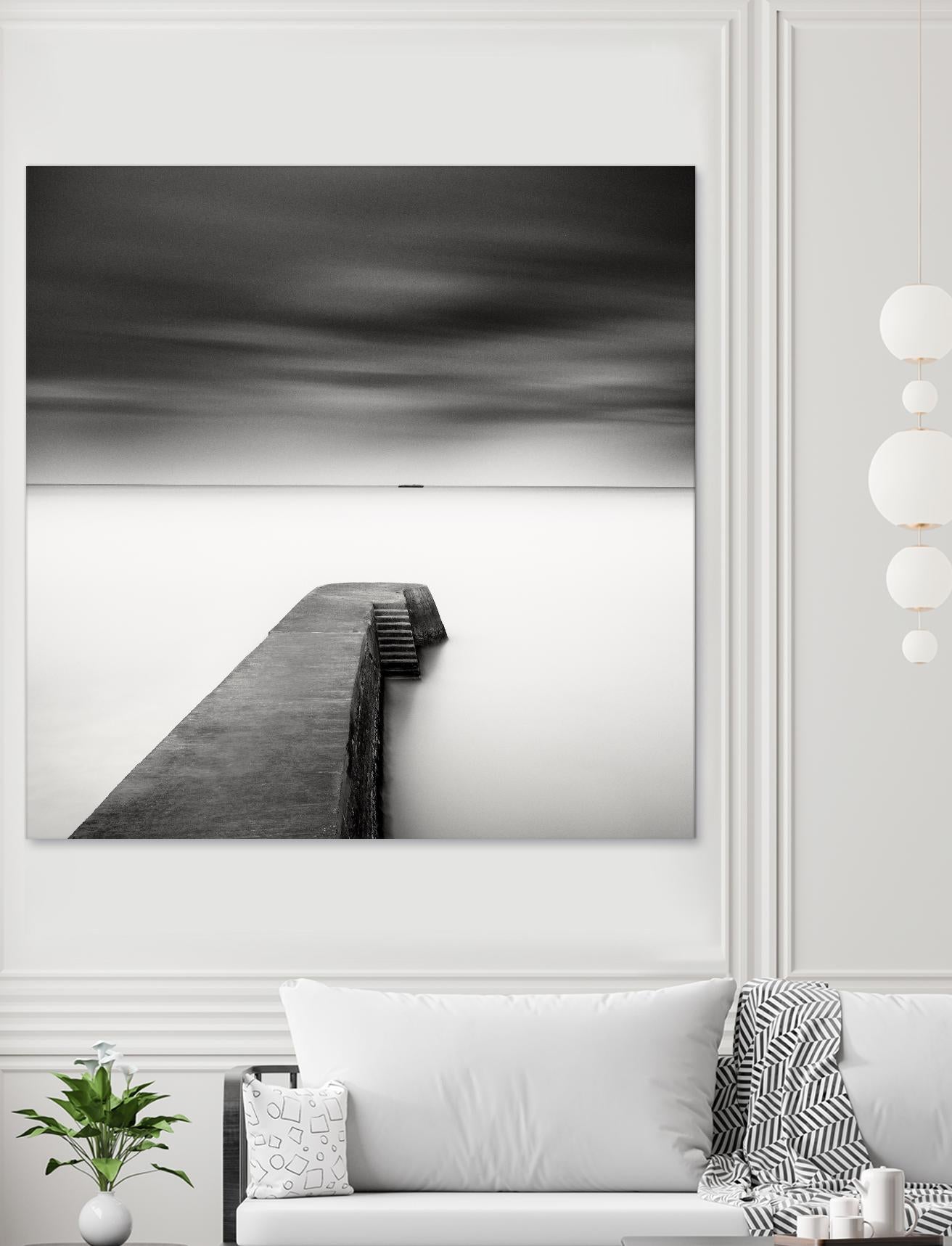 The Jetty-Study #1 by Wilco Dragt on GIANT ART - multicolor photography; coastal; landscapes