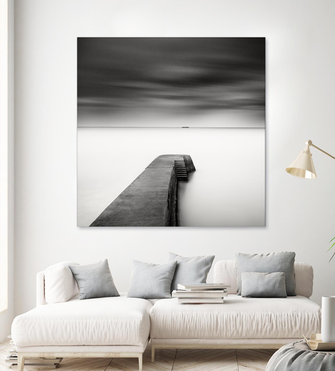 The Jetty-Study #1 by Wilco Dragt on GIANT ART - multicolor photography; coastal; landscapes