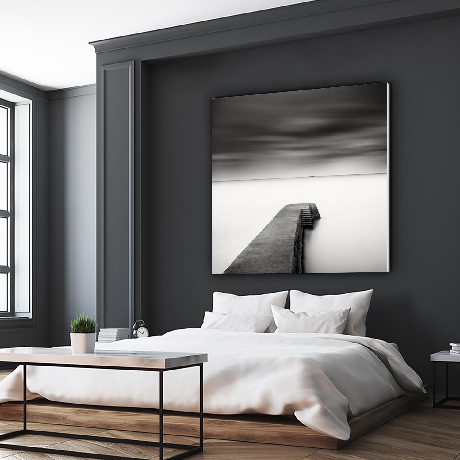 The Jetty-Study #1 by Wilco Dragt on GIANT ART - multicolor photography; coastal; landscapes