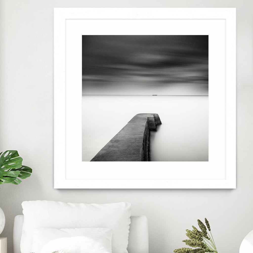 The Jetty-Study #1 by Wilco Dragt on GIANT ART - multicolor photography; coastal; landscapes