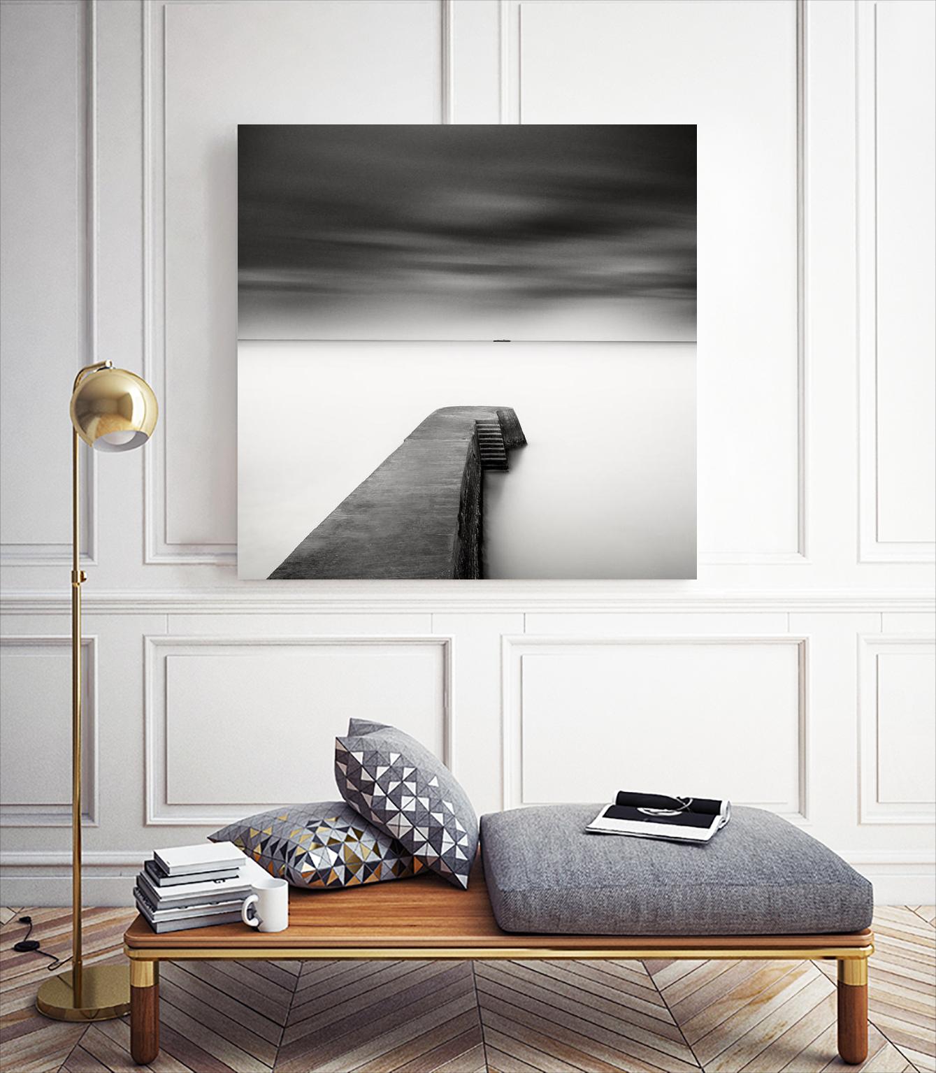 The Jetty-Study #1 by Wilco Dragt on GIANT ART - multicolor photography; coastal; landscapes