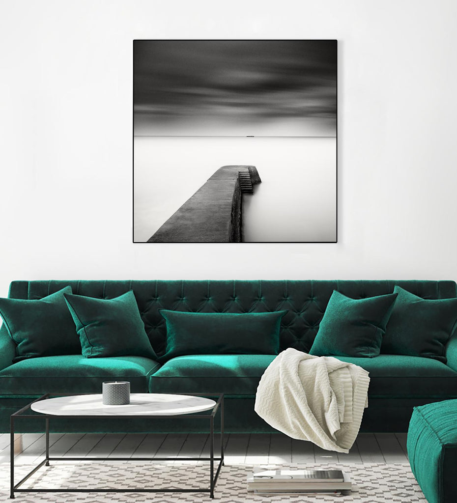 The Jetty-Study #1 by Wilco Dragt on GIANT ART - multicolor photography; coastal; landscapes