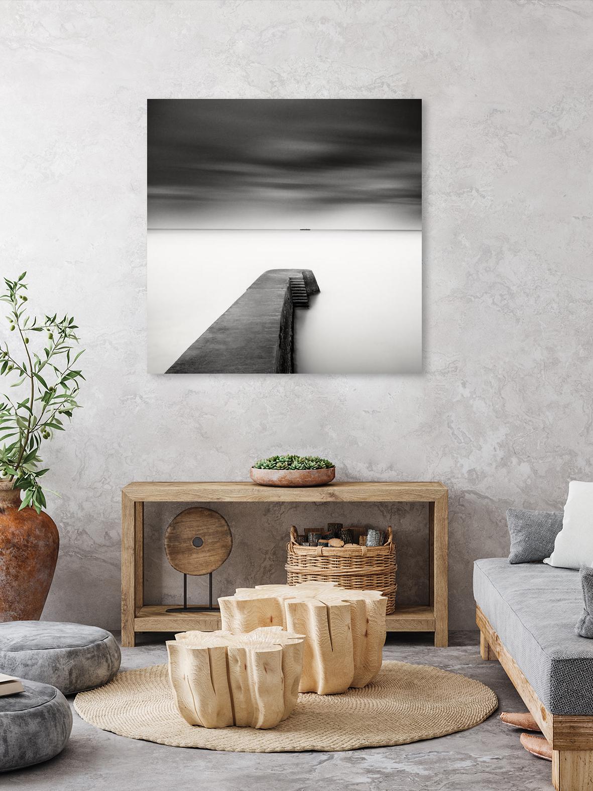The Jetty-Study #1 by Wilco Dragt on GIANT ART - multicolor photography; coastal; landscapes