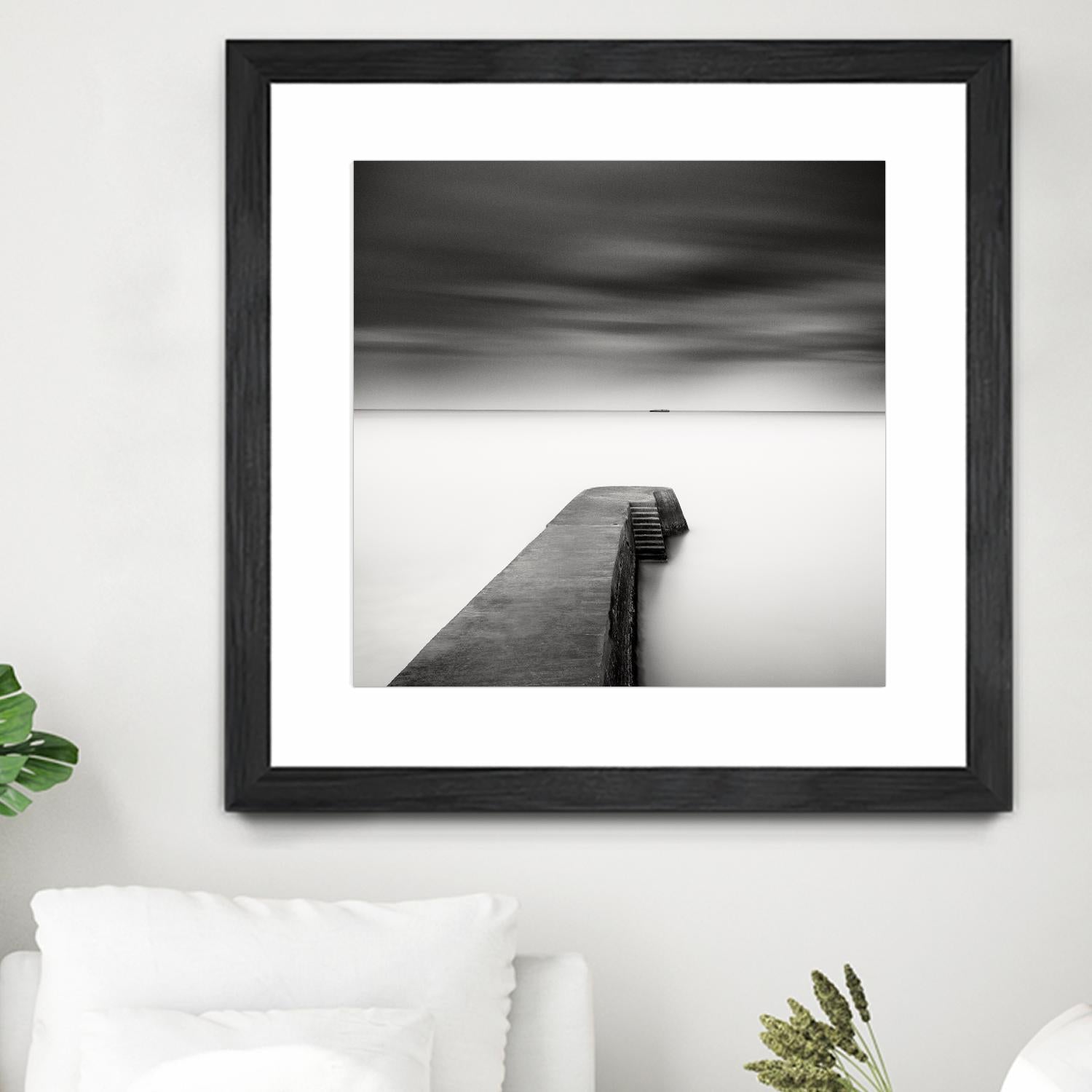 The Jetty-Study #1 by Wilco Dragt on GIANT ART - multicolor photography; coastal; landscapes