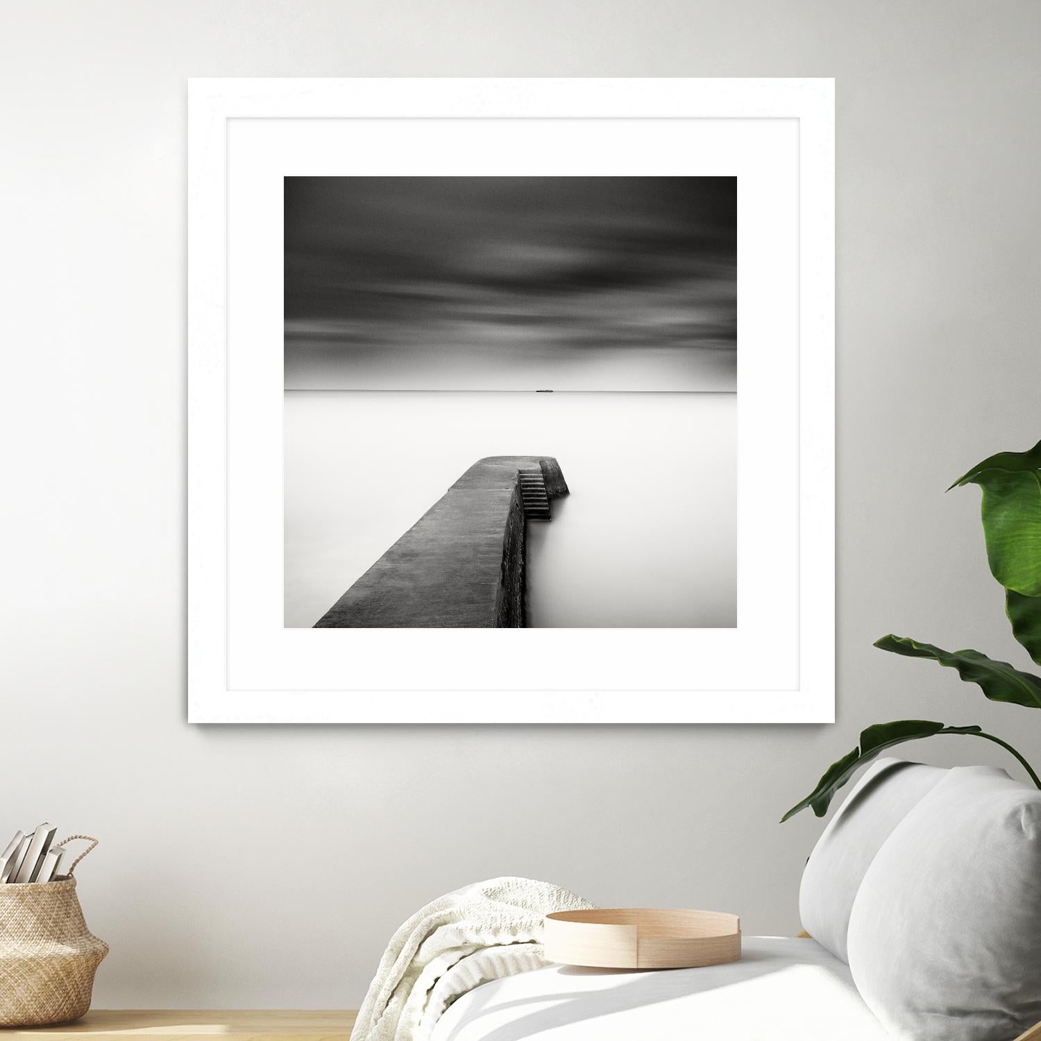 The Jetty-Study #1 by Wilco Dragt on GIANT ART - multicolor photography; coastal; landscapes