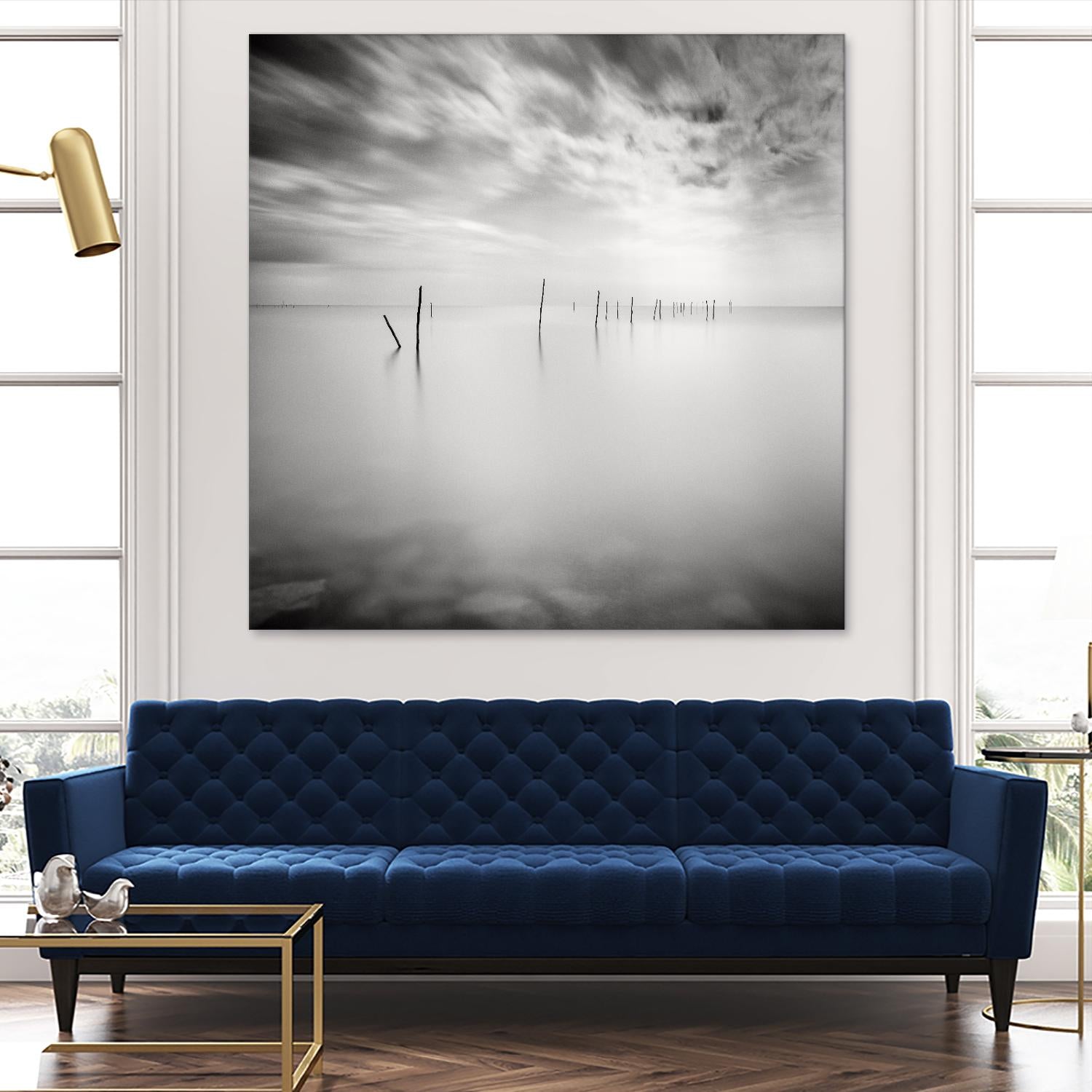 Twenty Two Sticks by Wilco Dragt on GIANT ART - multicolor photography; coastal; landscapes