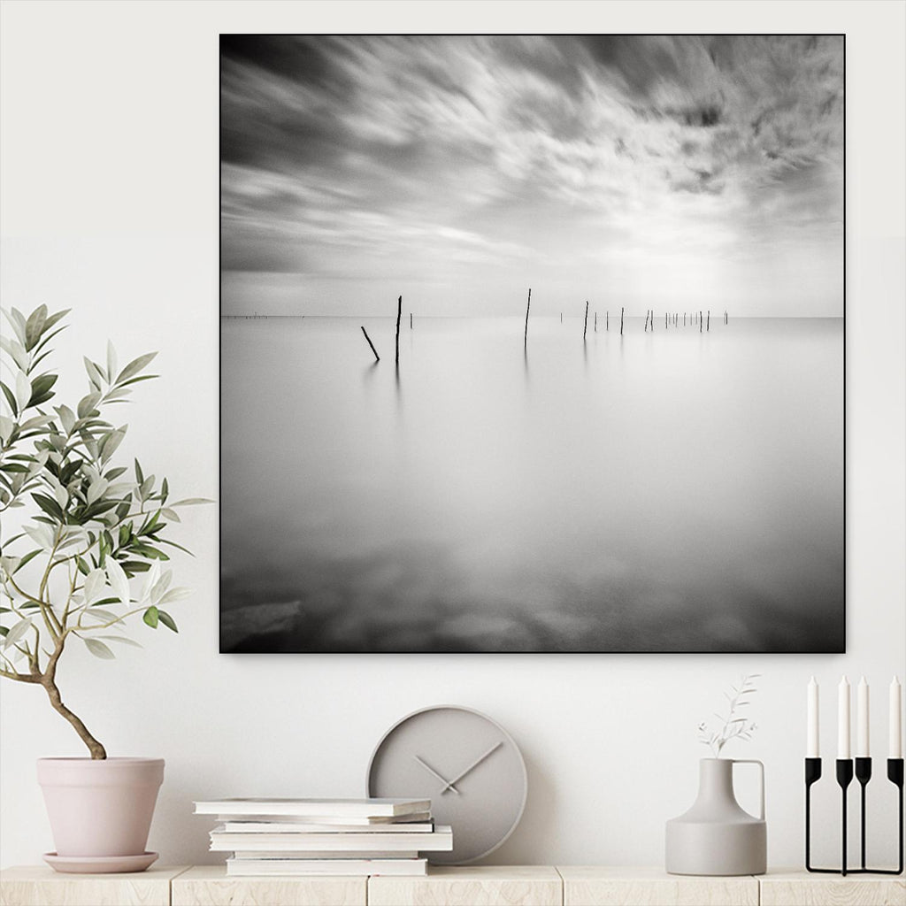 Twenty Two Sticks by Wilco Dragt on GIANT ART - multicolor photography; coastal; landscapes