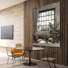 Introvert by Cynthia Decker on GIANT ART - multi children, contemporary, animals, cats, dogs, windows