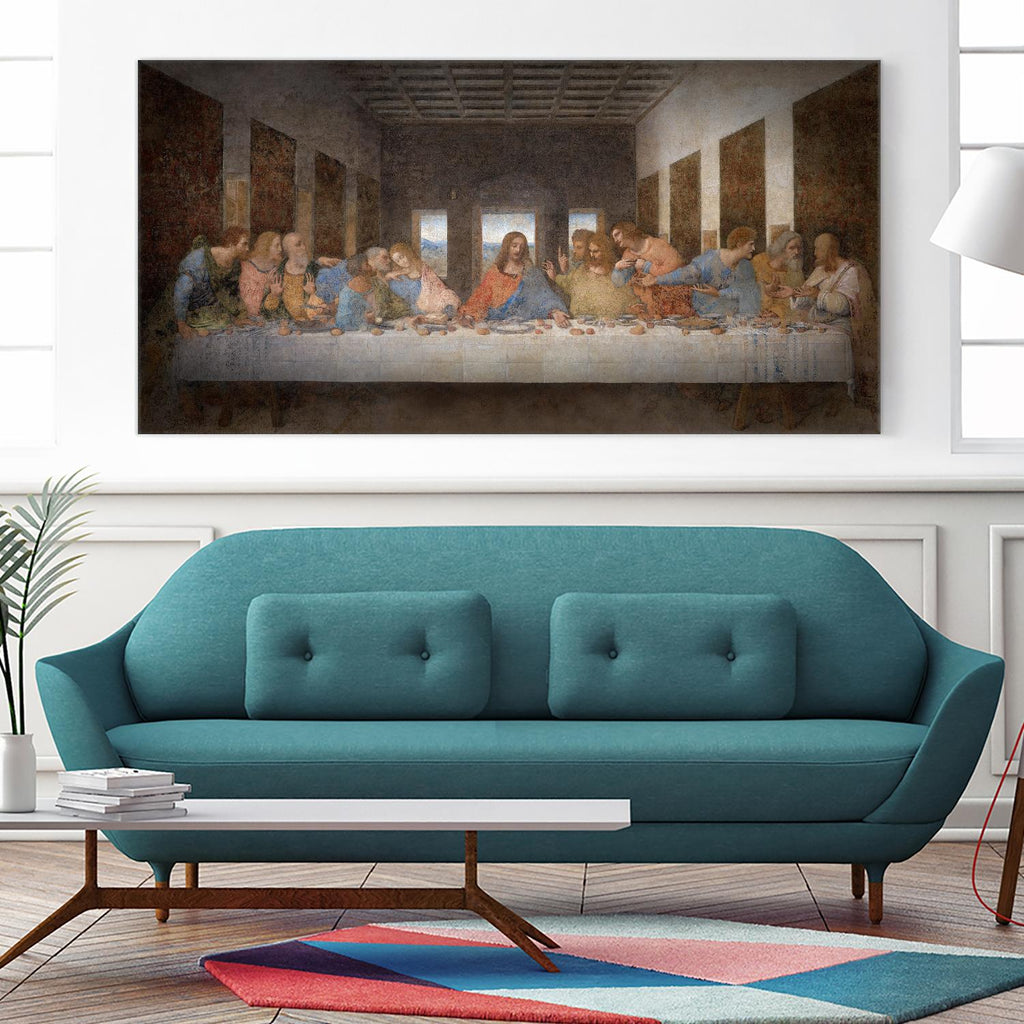 The Last Supper by Leonardo Da Vinci on GIANT ART - multicolor museum; figurative