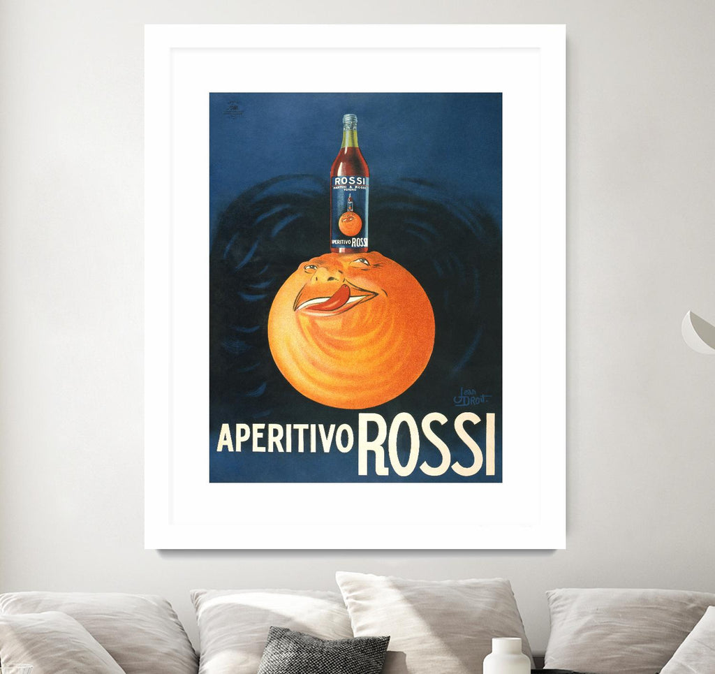 Aperitivo Rossi by Jean Droit on GIANT ART - vintage vintage