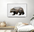 The Kodiak Brown Bear by Davies Babies on GIANT ART - white animals