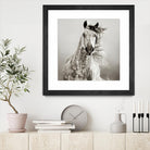 Caballo de Andaluz by Lisa Dearing on GIANT ART - grey animals