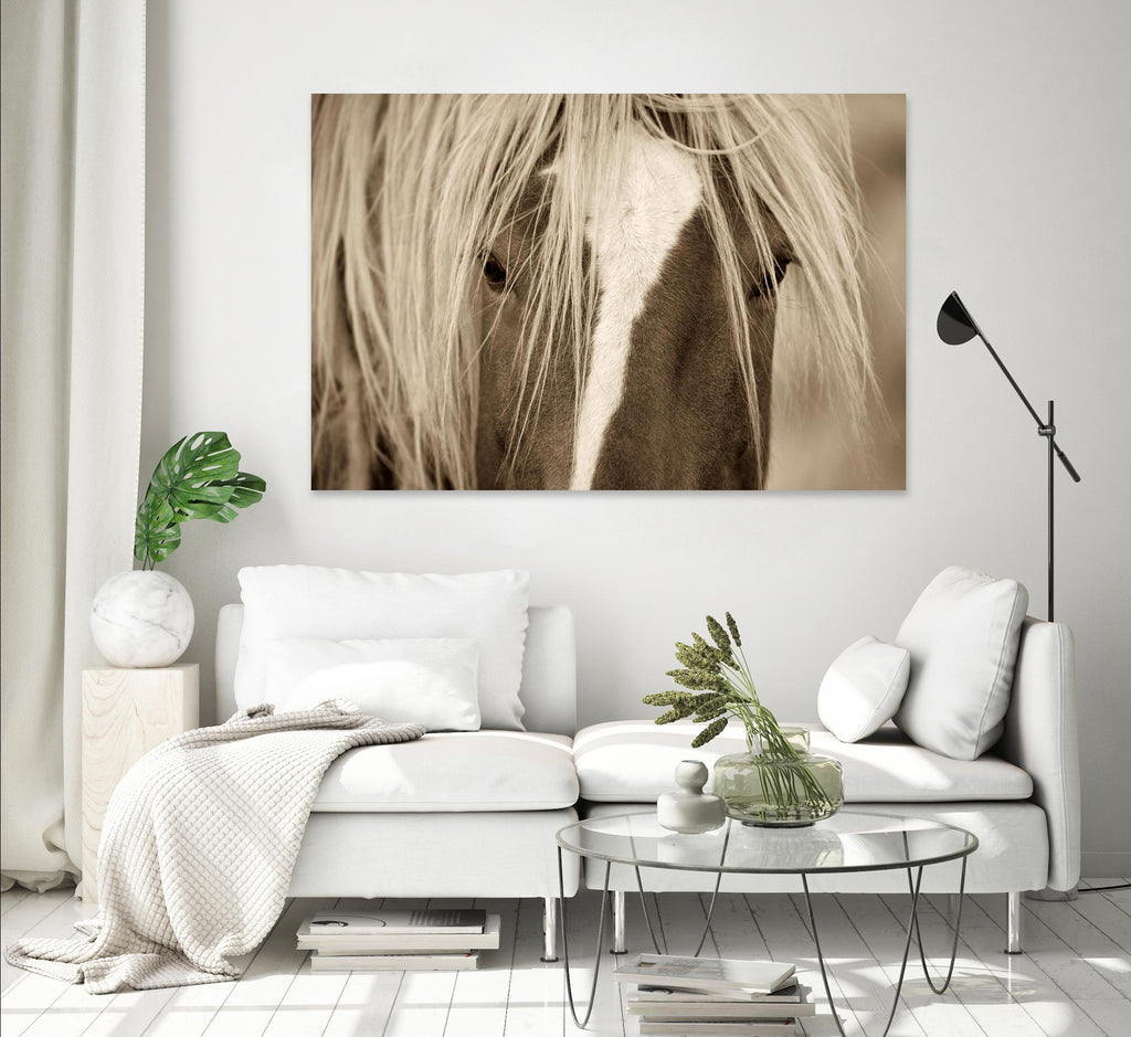 The Blonde by Lisa Dearing on GIANT ART - beige animals