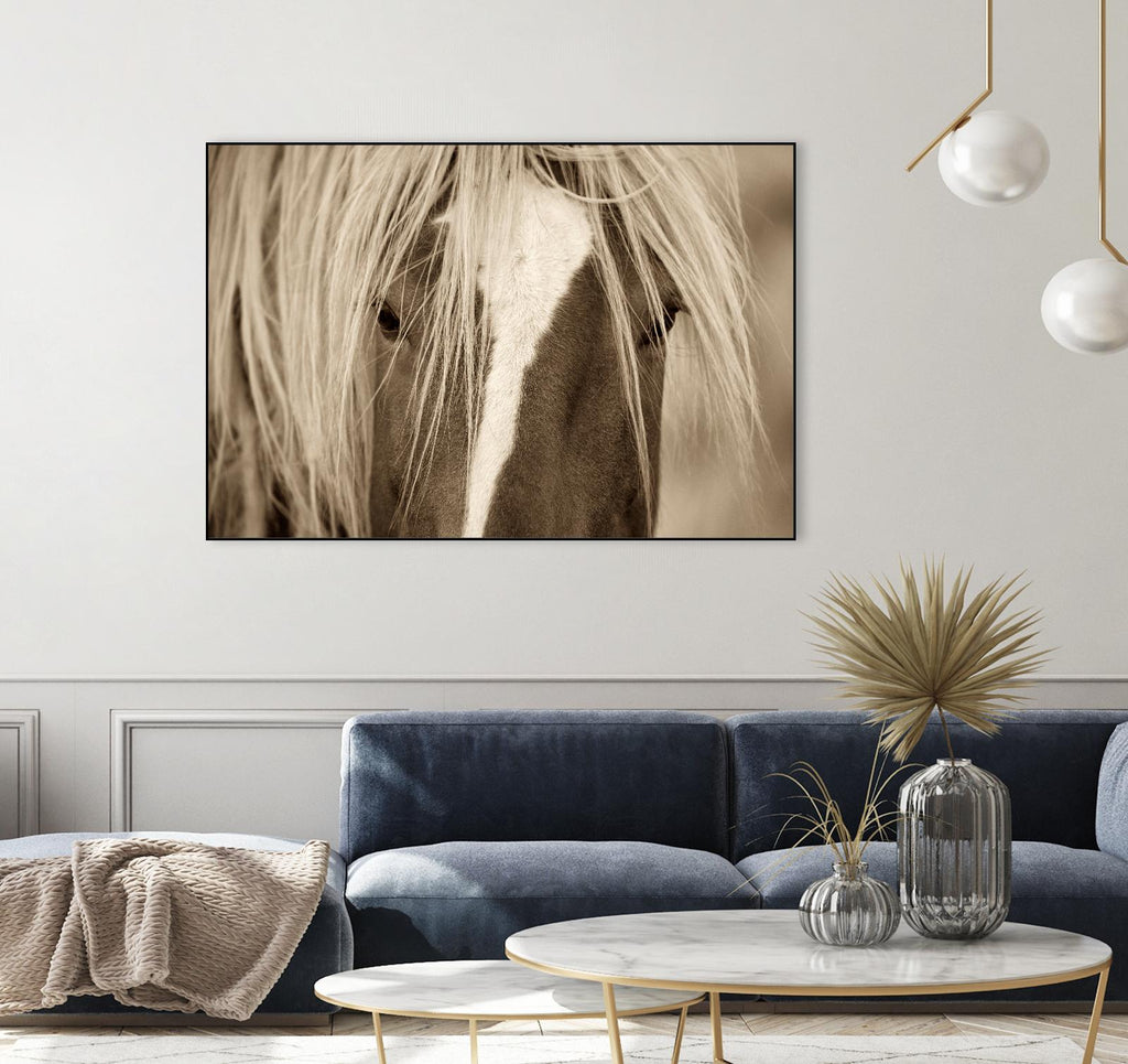 The Blonde by Lisa Dearing on GIANT ART - beige animals