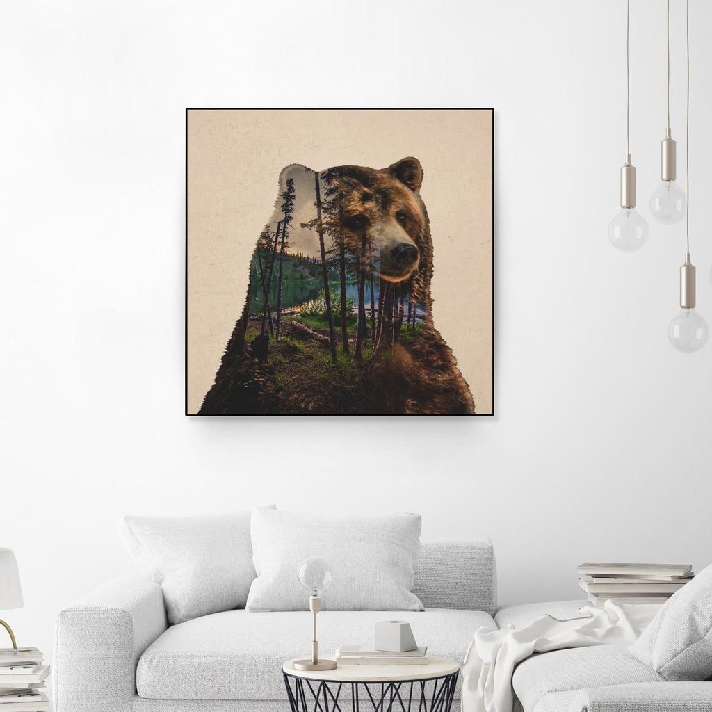 Bear Lake by Davies Babies on GIANT ART - multicolor animals; contemporary