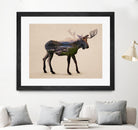 The Alaskan Bull Moose by Davies Babies on GIANT ART - multicolor animals; contemporary