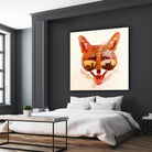 Big Town Fox by Robert Farkas on GIANT ART - beige animals
