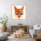 Big Town Fox by Robert Farkas on GIANT ART - beige animals
