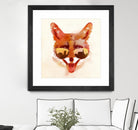 Big Town Fox by Robert Farkas on GIANT ART - beige animals