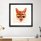 Big Town Fox by Robert Farkas on GIANT ART - beige animals