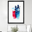 This is my Town by Robert Farkas on GIANT ART - pink city scene