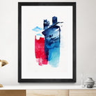 This is my Town by Robert Farkas on GIANT ART - pink city scene